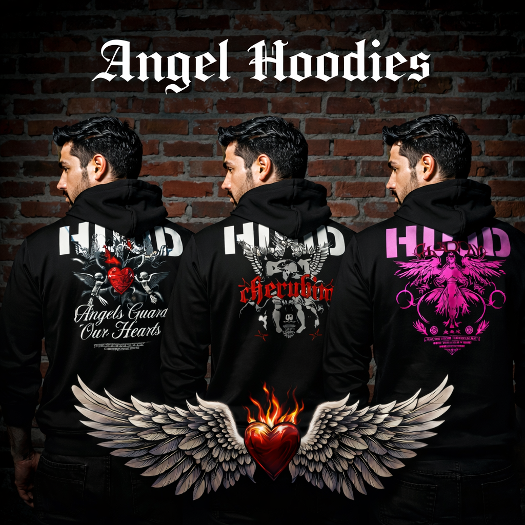 Gothic Angel Hoodies