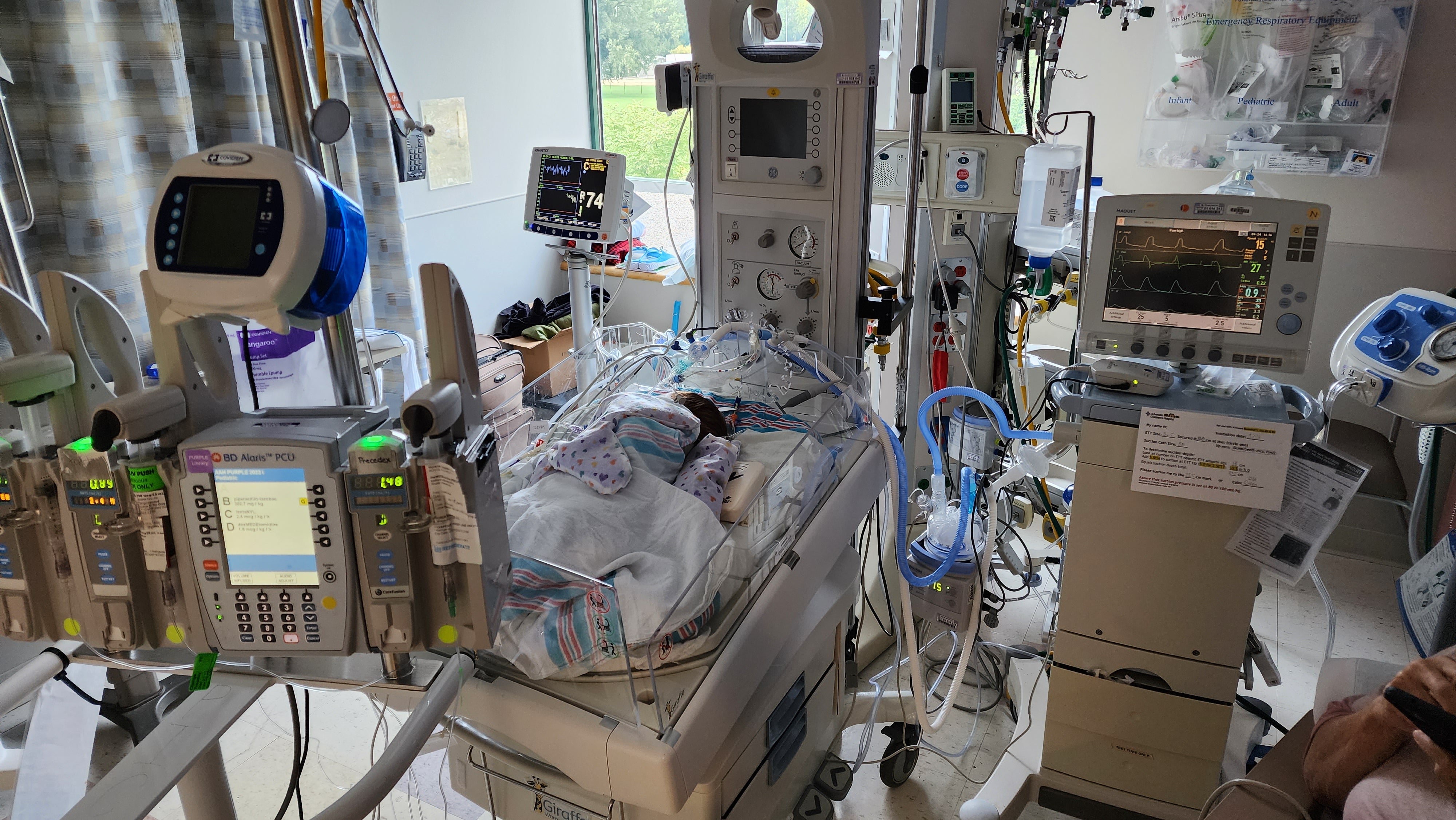 Daughter in hospital September 24 2023 — Metra Chicago termination approaching