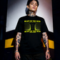 Unisex 90s vintage mono tone graphic T-shirt with bold full print, no halftones, authentic retro streetwear style