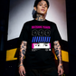Unisex 90s vintage mono tone graphic T-shirt with bold full print, no halftones, authentic retro streetwear style