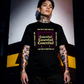 Unisex 90s vintage mono tone graphic T-shirt with bold full print, no halftones, authentic retro streetwear style