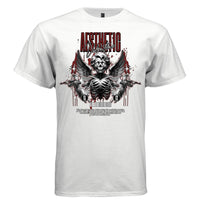 Aesthetic Valentine Skull Angel Winged Cherubs Oversized Streetwear T-Shirt | Project Hood 120 - Project Hood