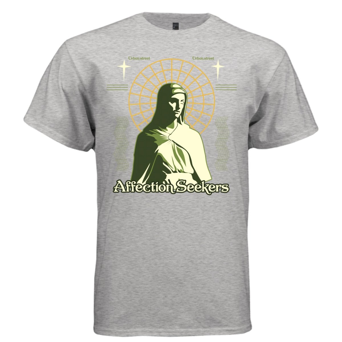 AFFECTION SEEKERS Cyber Gothic Madonna Graphic T-Shirt | Unisex Streetwear 217 - Project Hood