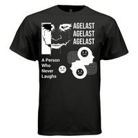AGELAST Y2K Grunge Sad Face Graphic T-Shirt | Unisex Streetwear 218 - Project Hood