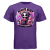 ALWAYS BUSY READING TRASH Pastel Goth Bookworm Reaper Graphic T-Shirt | Bookish Tee 420 - Project Hood