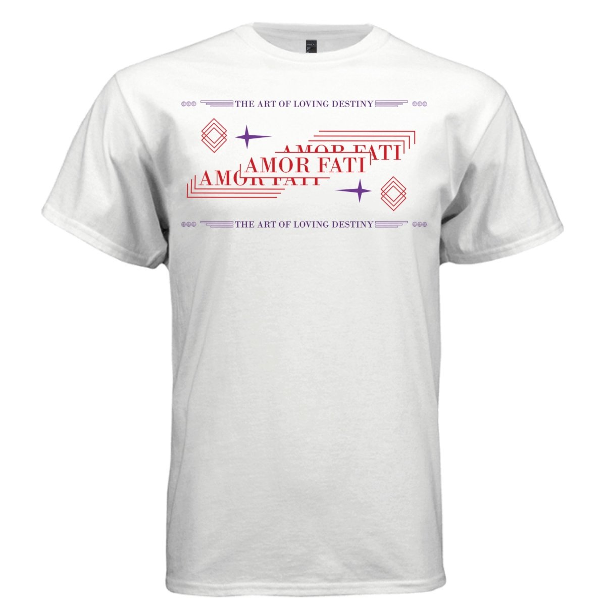 AMOR FATI Stoic Typography Graphic T-Shirt | Unisex Streetwear 225 - Project Hood