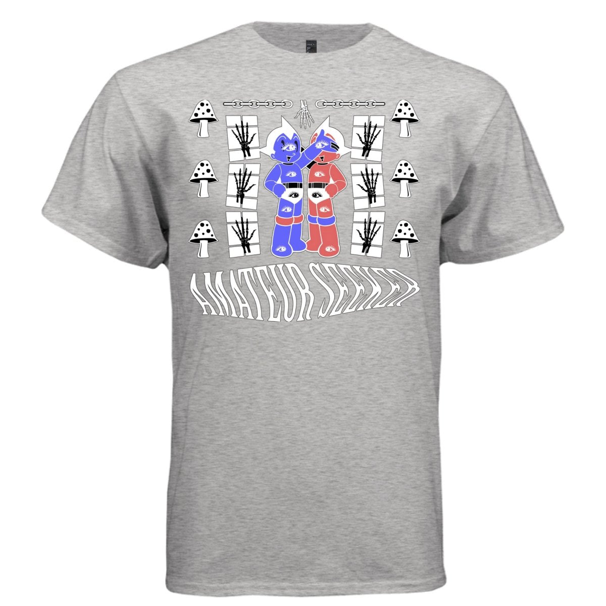 AMPLIFY A FRIENDSHIP Mystical Hands Graphic T-Shirt | Unisex Streetwear 221 - Project Hood