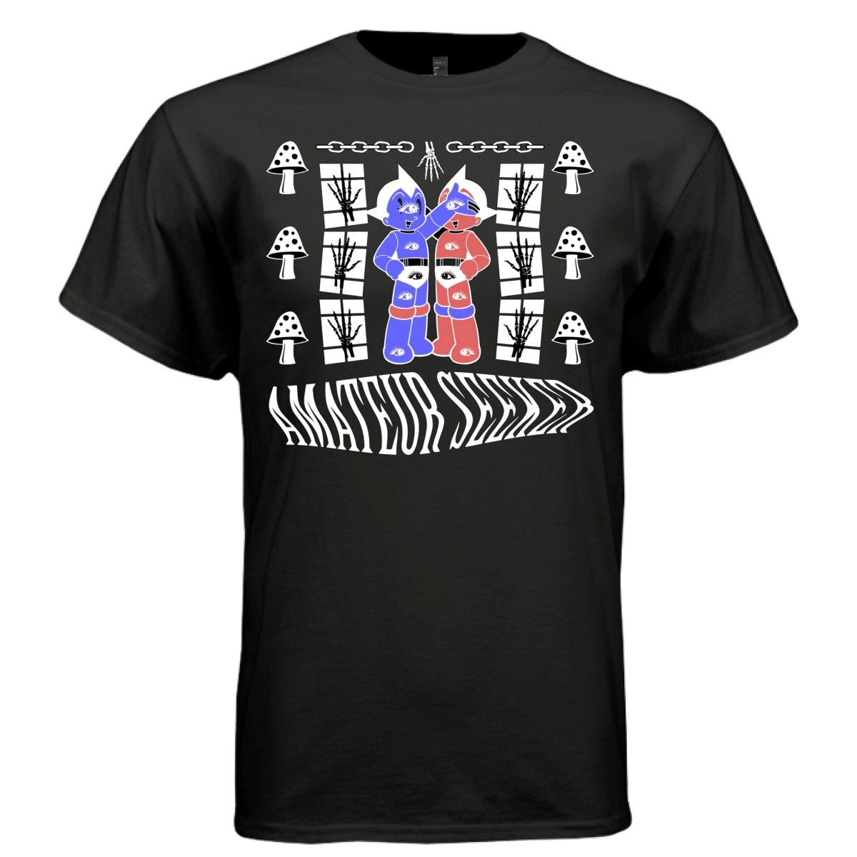 AMPLIFY A FRIENDSHIP Mystical Hands Graphic T-Shirt | Unisex Streetwear 221 - Project Hood
