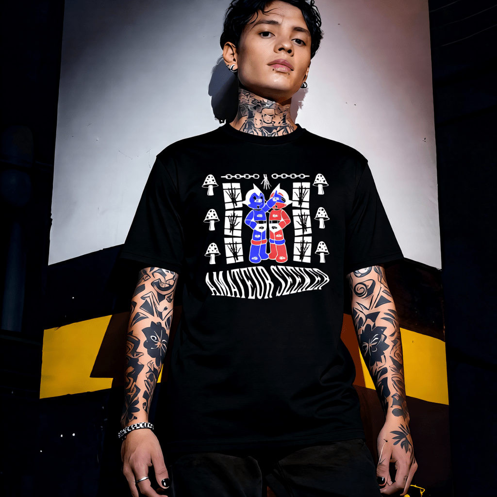 AMPLIFY A FRIENDSHIP Mystical Hands Graphic T-Shirt | Unisex Streetwear 221 - Project Hood