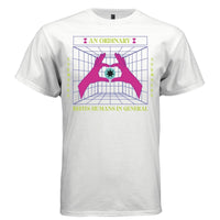 AN ORDINARY Y2K Heart Hands Grid Graphic T-Shirt | Unisex Streetwear 228 - Project Hood