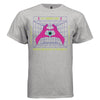 AN ORDINARY Y2K Heart Hands Grid Graphic T-Shirt | Unisex Streetwear 228 - Project Hood
