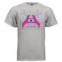AN ORDINARY Y2K Heart Hands Grid Graphic T-Shirt | Unisex Streetwear 228 - Project Hood