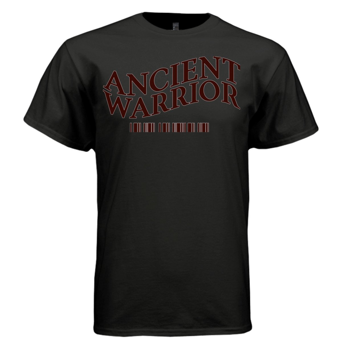 ANCIENT WARRIOR Typographic Crest Graphic T-Shirt | Unisex Streetwear 233 - Project Hood