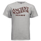 ANCIENT WARRIOR Typographic Crest Graphic T-Shirt | Unisex Streetwear 233 - Project Hood