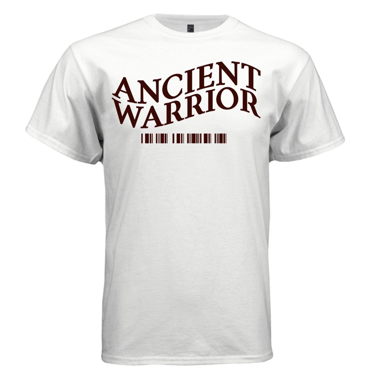 ANCIENT WARRIOR Typographic Crest Graphic T-Shirt | Unisex Streetwear 233 - Project Hood