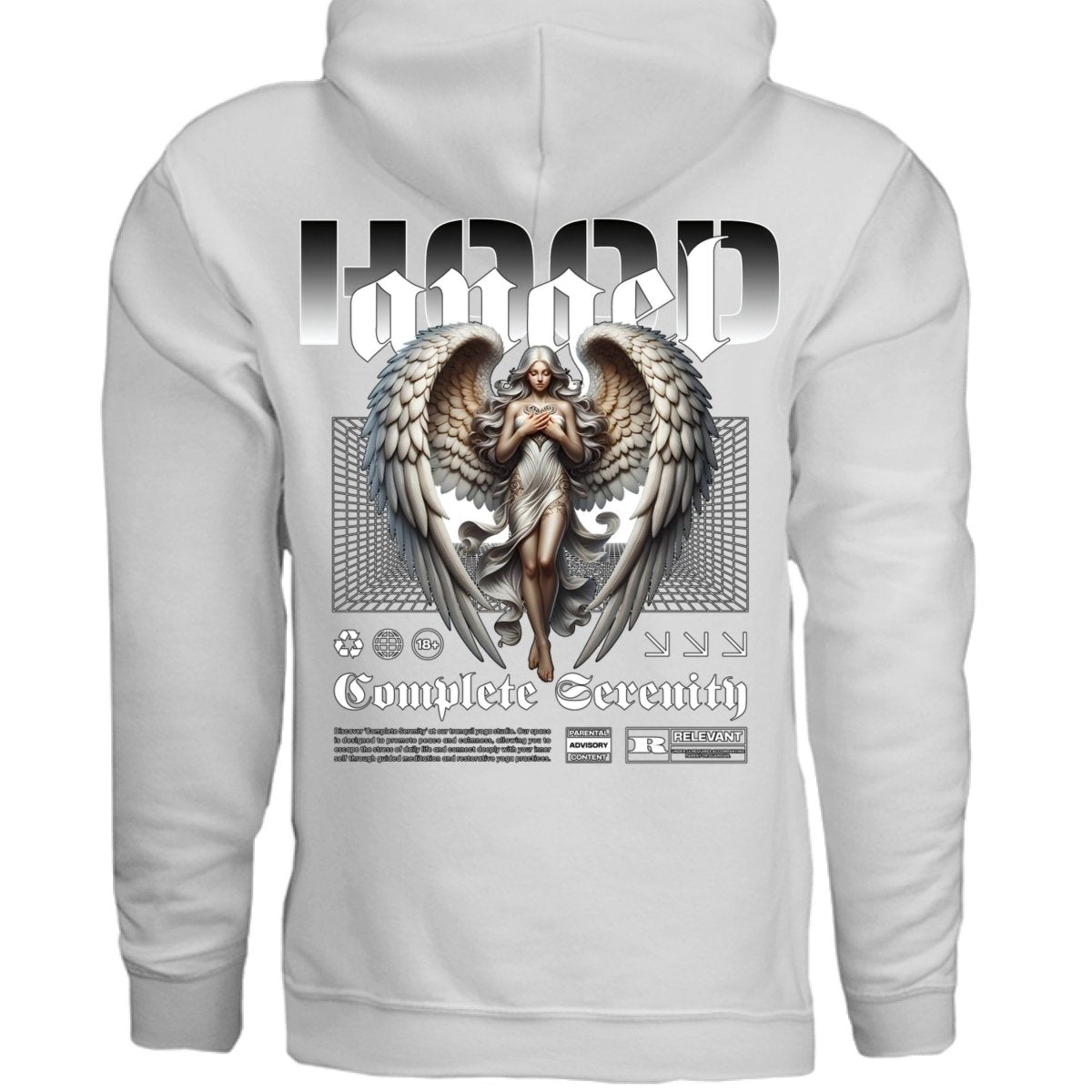 ANGEL Complete Serenity Graphic Oversized Hoodie | Project Hood 189 - Project Hood