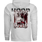 ANGEL OF DEATH Winged Statue Graphic Oversized Hoodie | Project Hood 172 - Project Hood