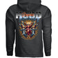 ANGELIC DESCENT Three Angels Graphic Oversized Hoodie | Project Hood 190 - Project Hood