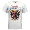 ANGELIC DESTINY Three Angels Sunburst Heaven Grace Oversized Streetwear T-Shirt | Project Hood 190 - Project Hood