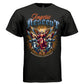 ANGELIC DESTINY Three Angels Sunburst Heaven Grace Oversized Streetwear T-Shirt | Project Hood 190 - Project Hood