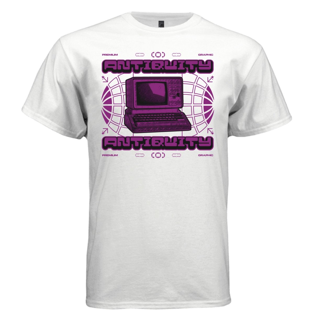 ANTIQUITY Y2K Retro Computer Graphic T-Shirt | Unisex Streetwear 238 - Project Hood