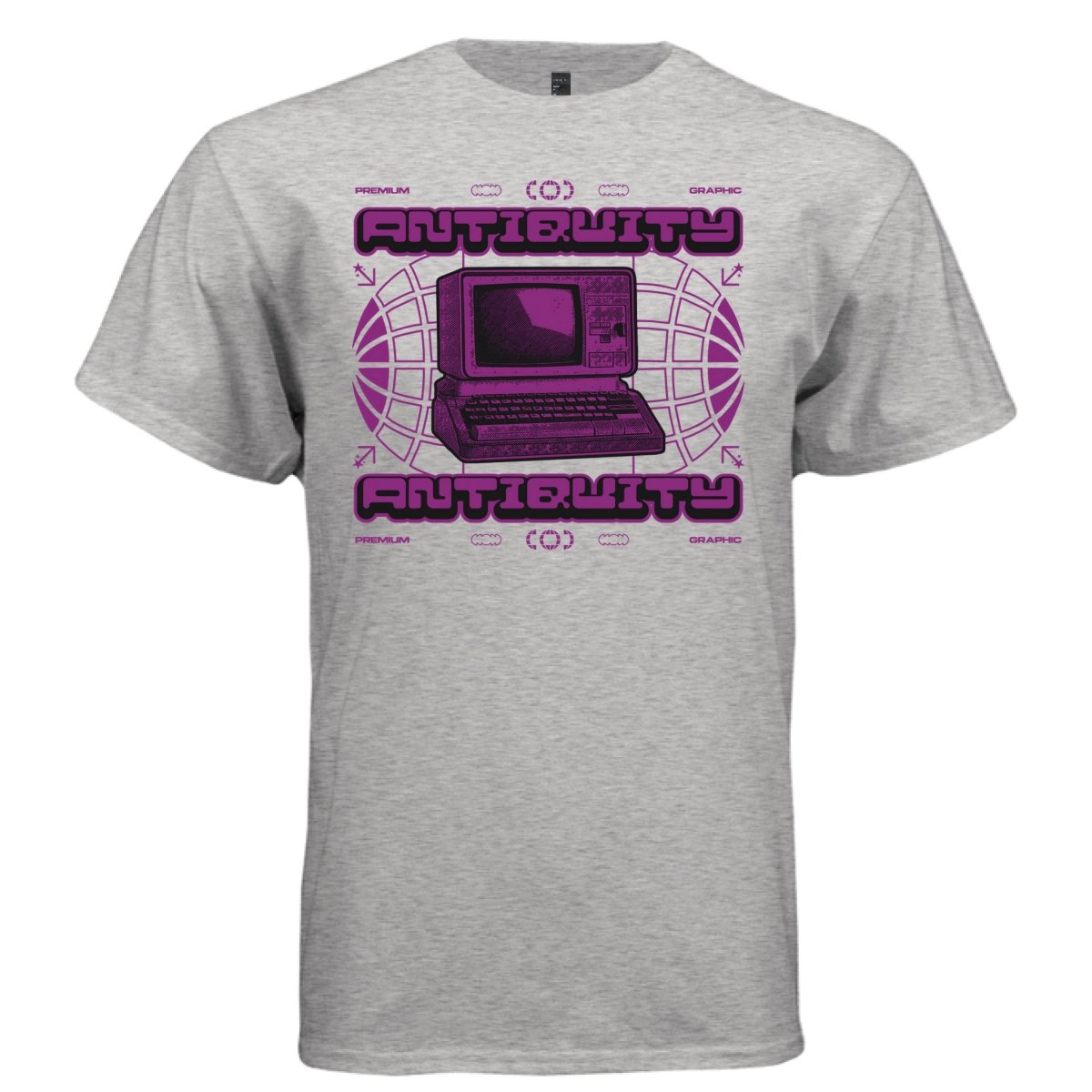 ANTIQUITY Y2K Retro Computer Graphic T-Shirt | Unisex Streetwear 238 - Project Hood