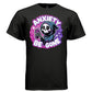ANXIETY BE GONE Cute Reaper Mental Health Graphic T-Shirt | Cute Goth Tee 421 - Project Hood