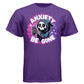 ANXIETY BE GONE Cute Reaper Mental Health Graphic T-Shirt | Cute Goth Tee 421 - Project Hood