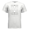 ANXIETY Line Art Skull Graphic T-Shirt | Unisex Streetwear 239 - Project Hood