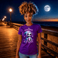 ANXIOUS BUT ALIVE Cute Reaper Anxiety Humor Graphic T-Shirt | Cute Goth Tee 422 - Project Hood
