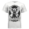 Archangel Saint Michael Graphic T-Shirt | Guardian of Light Streetwear | Truth and Righteousness Can Ultimately Triumph | Project Hood 32 - Project Hood