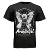 Archangel Saint Michael Graphic T-Shirt | Guardian of Light Streetwear | Truth and Righteousness Can Ultimately Triumph | Project Hood 32 - Project Hood