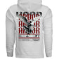 ARDOR Radiant Surge Marble Angel Red Typography Oversized Hoodie | Project Hood 108 - Project Hood