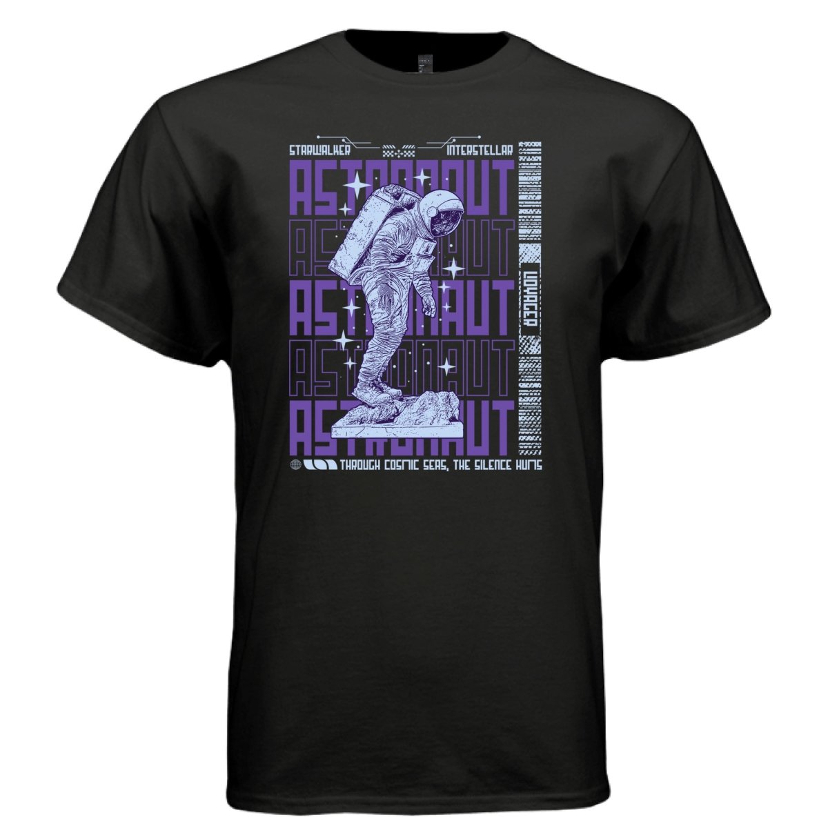 ASTRONAUT Cosmic Statue Voyager Graphic T-Shirt | Unisex Streetwear 243 - Project Hood