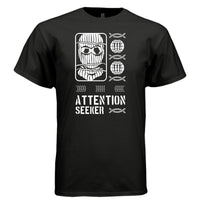 ATTENTION SEEKER Line Art Melting Face Graphic T-Shirt | Unisex Streetwear 245 - Project Hood
