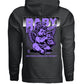 BABY MONEY Purple Cherub Halo Cash Stack Oversized Hoodie | Project Hood 83 - Project Hood