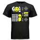 BAD GUY Y2K Acid Smiley Skull Graphic T-Shirt | Unisex Streetwear 248 - Project Hood