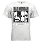 BAD MONDAY Black and White Four Faces Graphic T-Shirt | Unisex Streetwear 252 - Project Hood