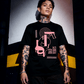 BAD VIBES Y2K Coral Profile Face Graphic T-Shirt | Unisex Streetwear 254 - Project Hood