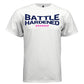 BATTLE HARDENED Bold Navy Typography Graphic T-Shirt | Unisex Streetwear 257 - Project Hood