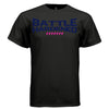 BATTLE HARDENED Bold Navy Typography Graphic T-Shirt | Unisex Streetwear 257 - Project Hood