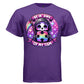 BE IN AWE OF MY TISM Cute Reaper Autism Pride Graphic T-Shirt | Autism Tee 424 - Project Hood
