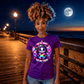 BE IN AWE OF MY TISM Cute Reaper Autism Pride Graphic T-Shirt | Autism Tee 424 - Project Hood