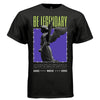 Be Legendary Angel Graphic T-Shirt | Motivational Streetwear | Life Is a Canvas Paint It With Vibrant Colors of Joy Love and Gratitude | Project Hood 31 - Project Hood