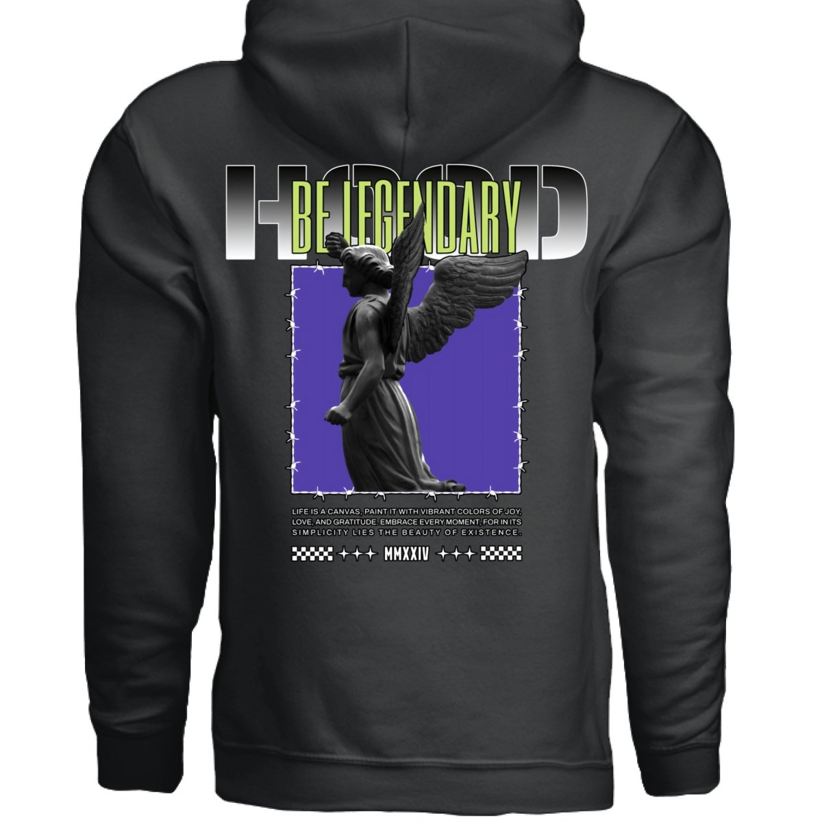 BE LEGENDARY Oversized Streetwear Hoodie | Project Hood 31 - Project Hood