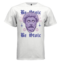 BE STOIC Y2K Marcus Aurelius Bust Graphic T-Shirt | Unisex Streetwear 263 - Project Hood
