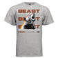 BEAST FIGHTER Halftone Roaring Bear Graphic T-Shirt | Unisex Streetwear 265 - Project Hood