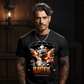 BEAUTIFUL ASPECT Fire Angel Goddess Mirror Oversized Streetwear T-Shirt | Project Hood 157 - Project Hood