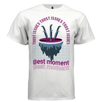 BEST MOMENT Y2K Knives Vinyl Record Graphic T-Shirt | Unisex Streetwear 267 - Project Hood