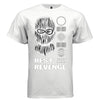 BEST REVENGE Black and White Ski Mask Graphic T-Shirt | Unisex Streetwear 268 - Project Hood